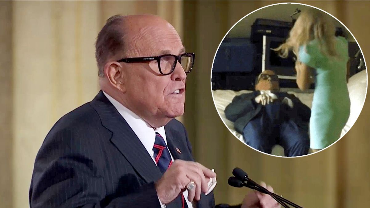 Doradcy Trumpa Rudemu Giulianiemu przytrafiła się niezręczna wpadka