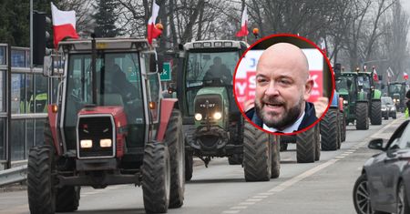 Sutryk zakazał rolnikom protestować. Podjechali przed jego dom