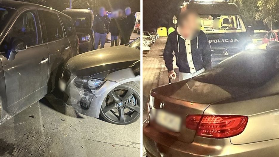 Pijana kobieta zniszczyła 7 aut