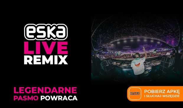 "ESKA Live Remix" także w soboty. Radio ESKA wzmacnia wakacyjną ramówkę klubowymi setami