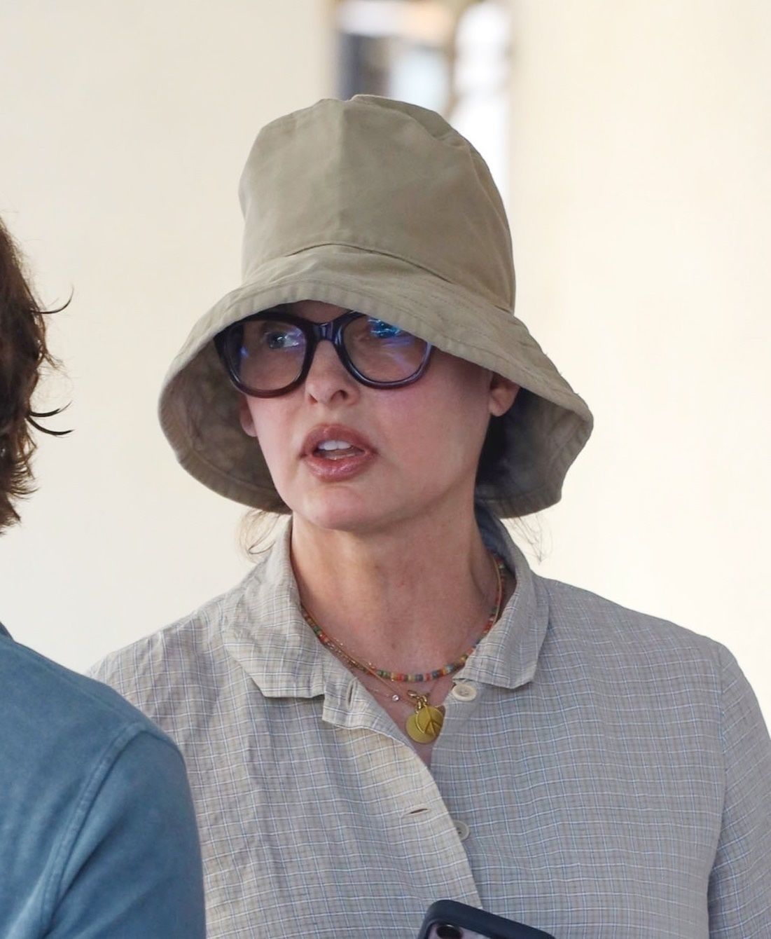 Linda Evangelista z synem na rzymskich wakacjach