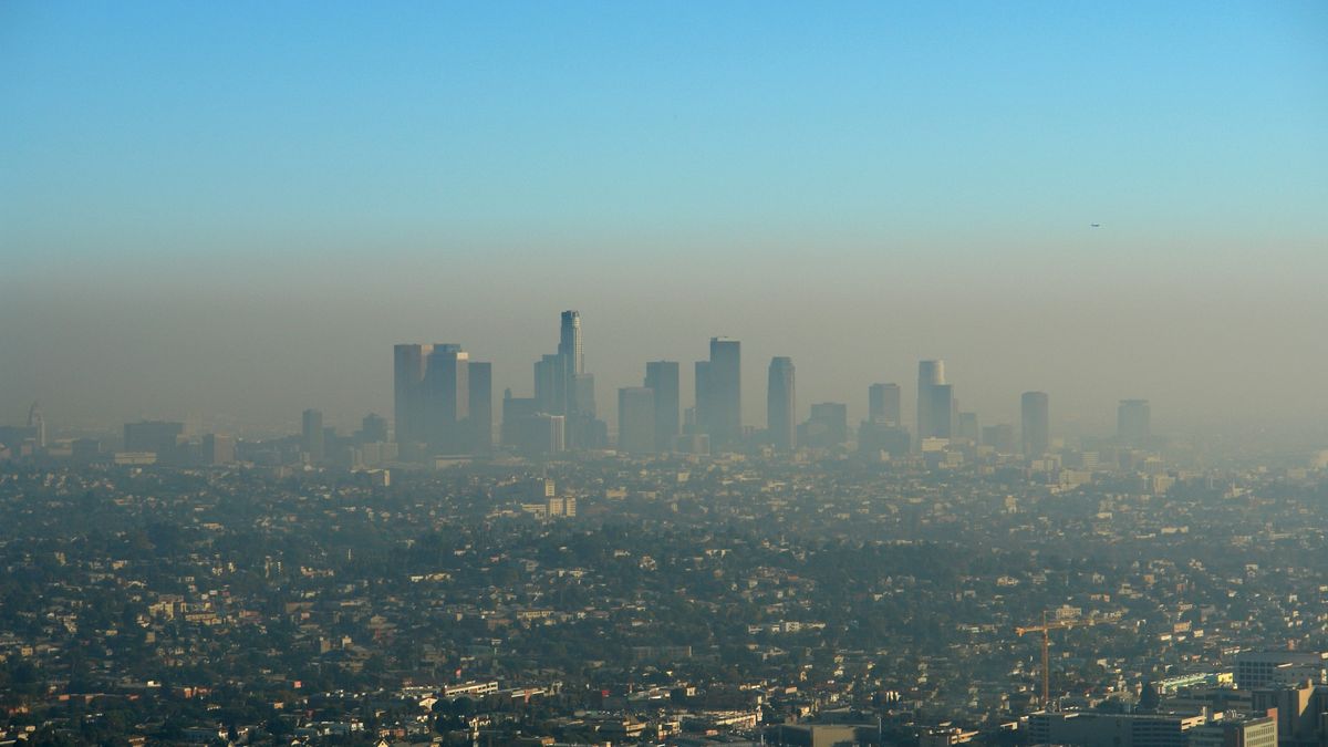 Smog nad Los Angeles
