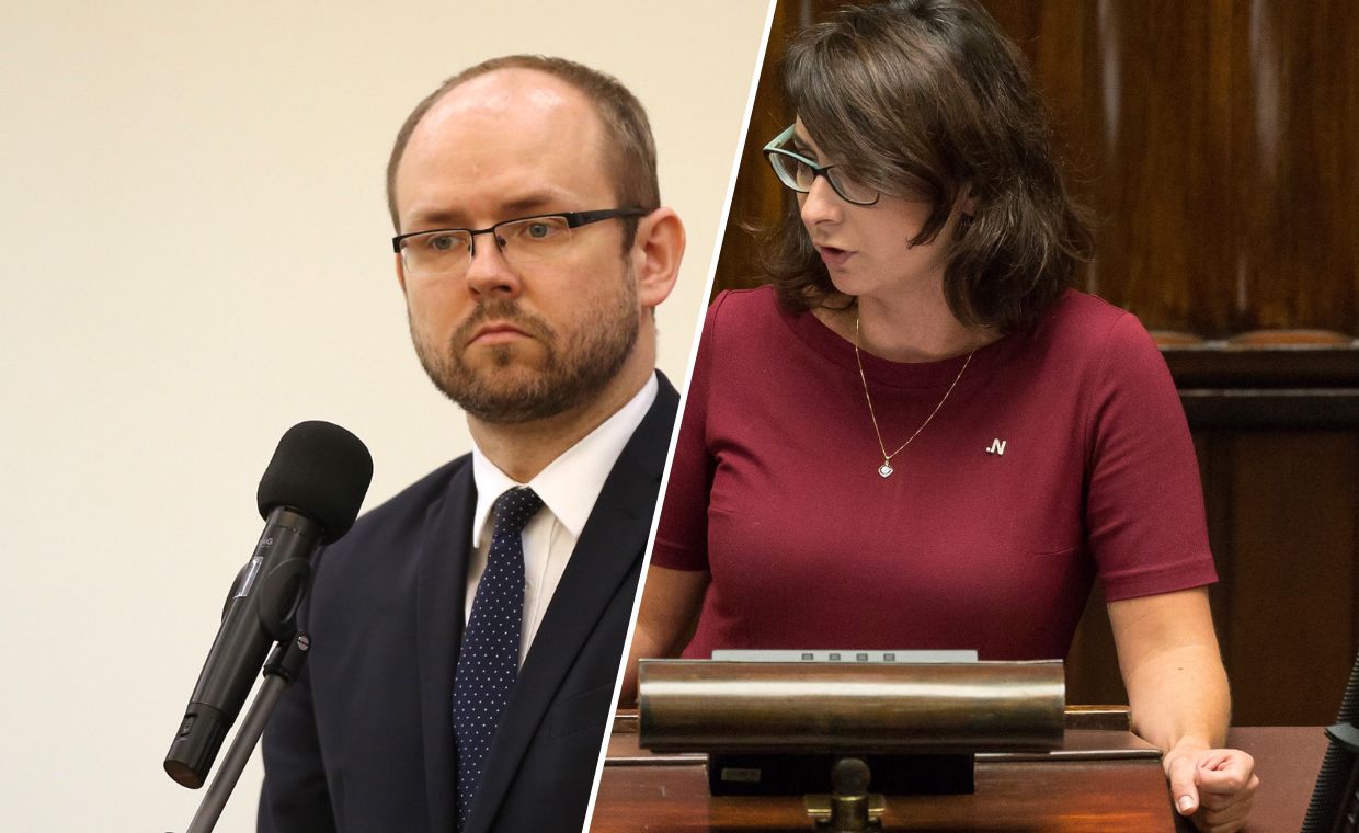 "Proszę natychmiast odwołać". Starcie posłów w studiu telewizyjnym