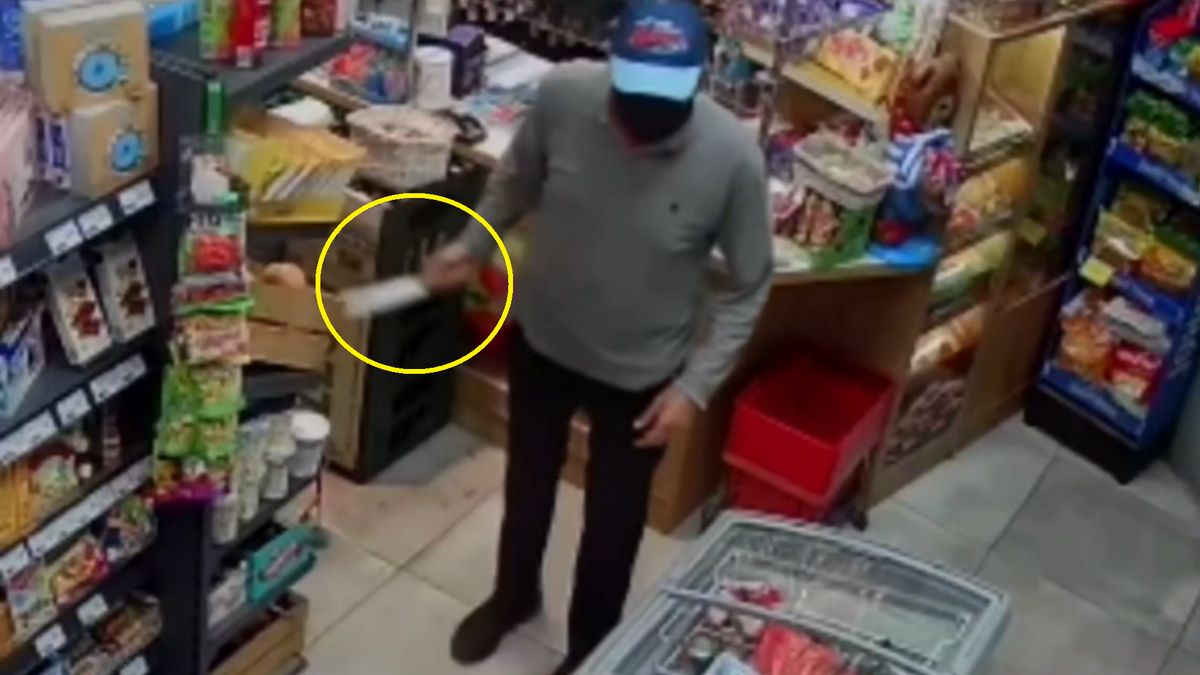 Całą sytuację nagrała kamera