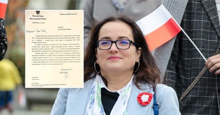 Złożyła doniesienie na Mejzę. Posłanka pokazała pismo od Witek