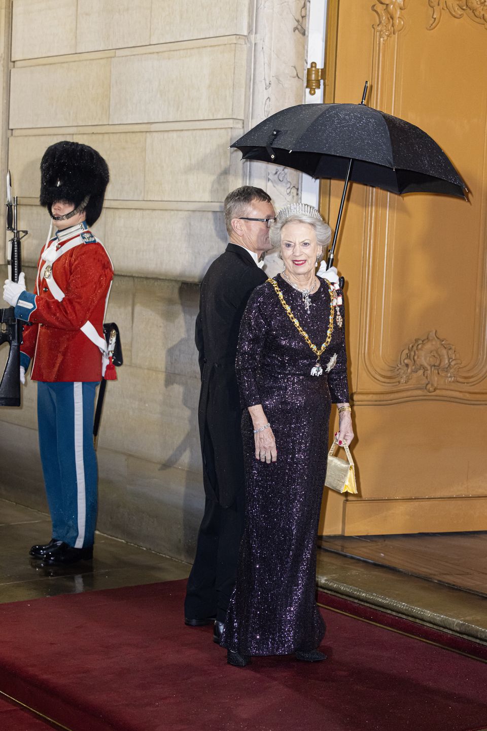 Przyjęcie noworoczne w Pałacu Amalienborg