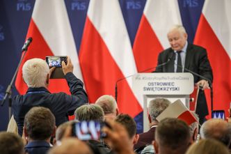 "Nie możemy mieć lotniska dla Polaków w Berlinie". Jarosław Kaczyński o budowie CPK