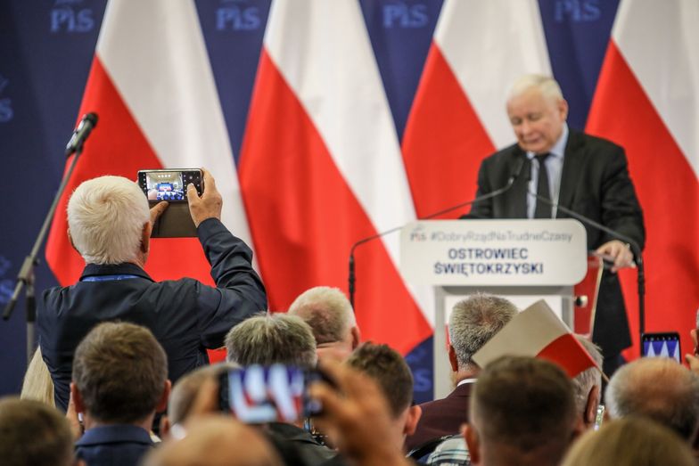 "Nie możemy mieć lotniska dla Polaków w Berlinie". Jarosław Kaczyński o budowie CPK