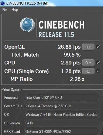 CineBench R11.5 64-bit