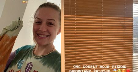 Szczęśliwa Jessica Mercedes prawie kończy przeprowadzkowy horror i "JARA SIĘ ŻALUZJAMI"
