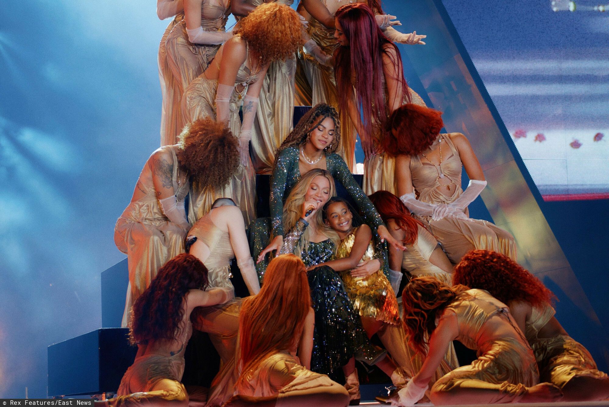 7-letnia córka Beyonce debiutuje z matką na scenie