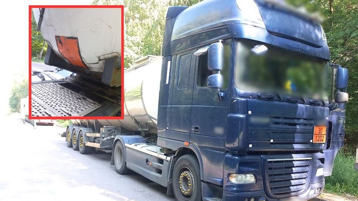 Zaskakujący finał rutynowej kontroli ciężarówki