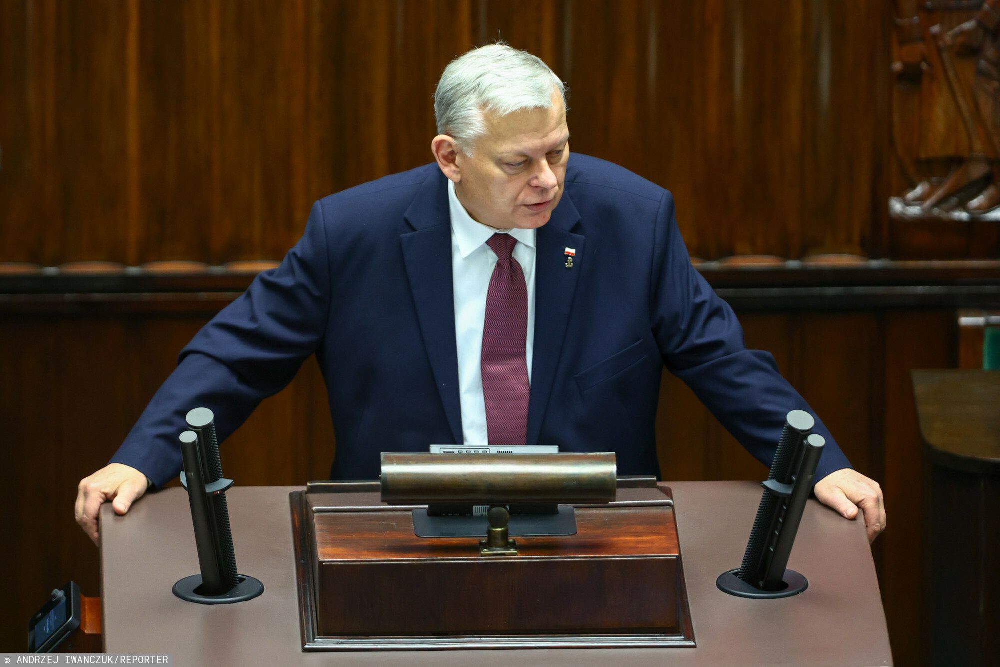 Posiedzenie Sejmu 11 grudnia
11.12.2023 Warszawa Sejm Cd. 1. posiedzenia Sejmu X kadencji Fot. Andrzej Iwanczuk/REPORTER
N/z: Marek Suski
Andrzej Iwanczuk/REPORTER