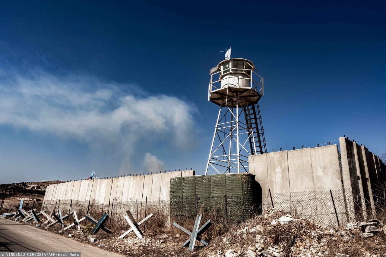 UN peacekeeping base in Rumaysh in southern Lebanon