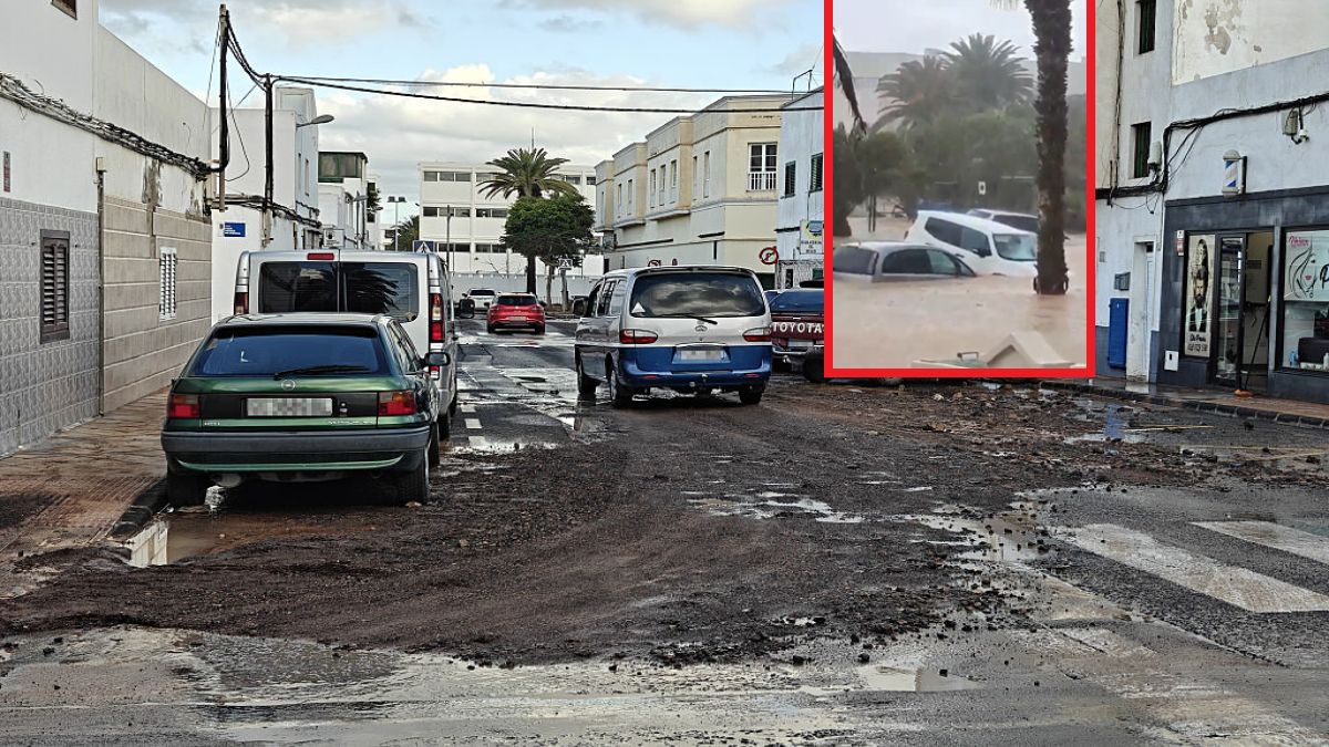 Intensywne opady deszczu na Wyspach Kanaryjskich