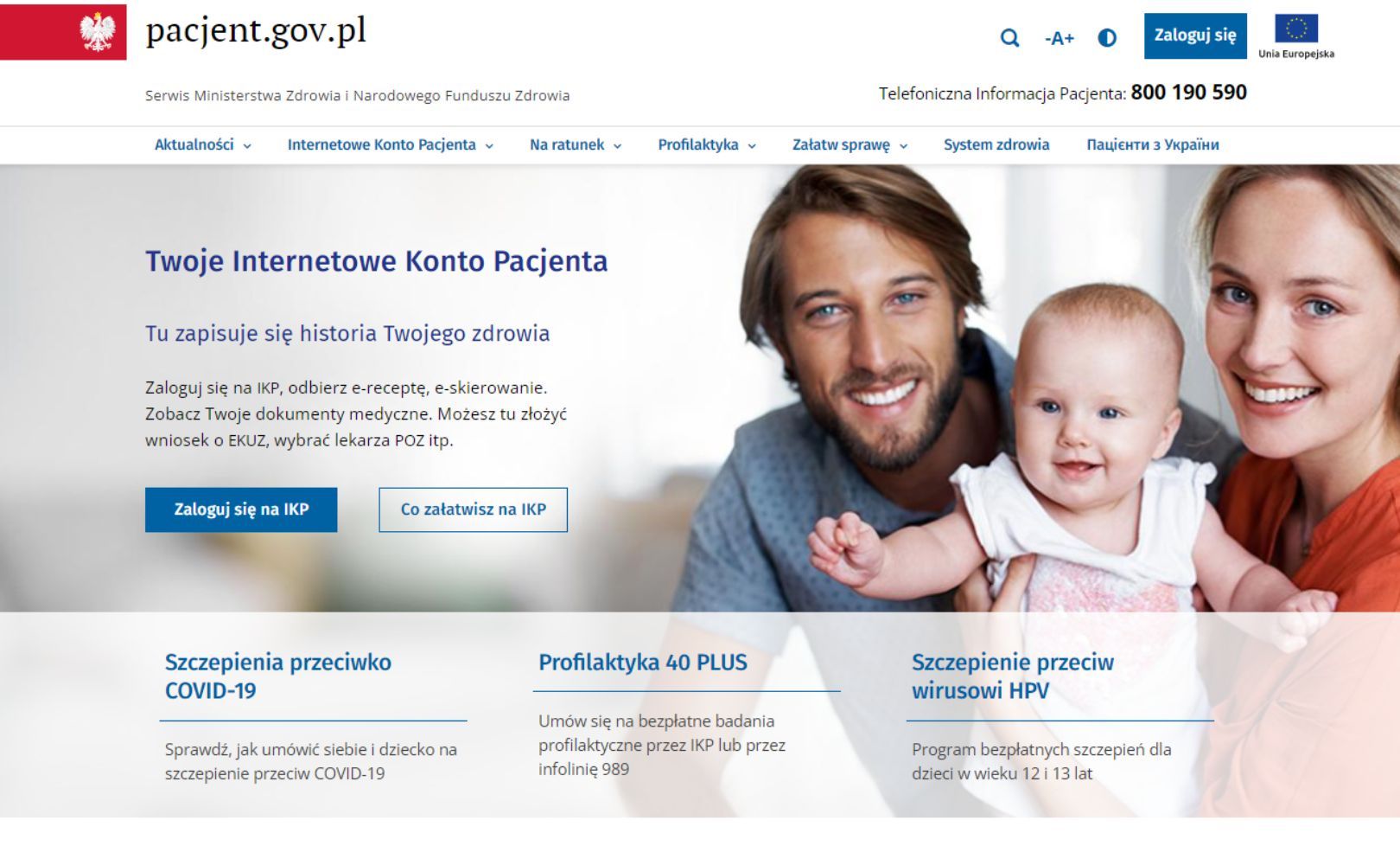 Internetowe Konto Pacjenta