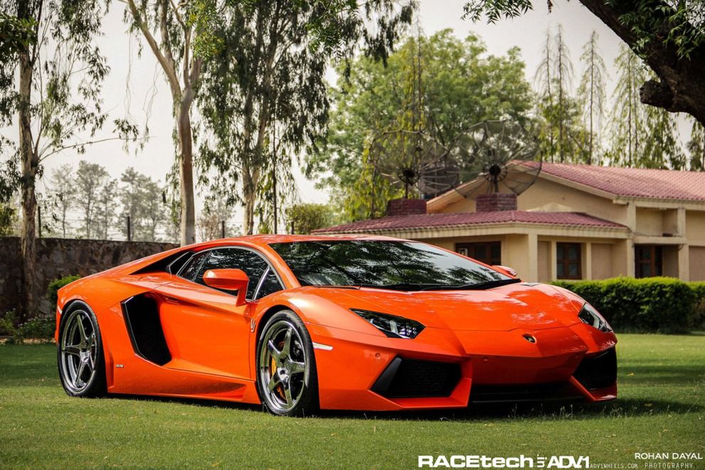 Lamborghini Aventador, felgi ADV.1 i słoń - niecodzienna sesja zdjęciowa [galeria] 24