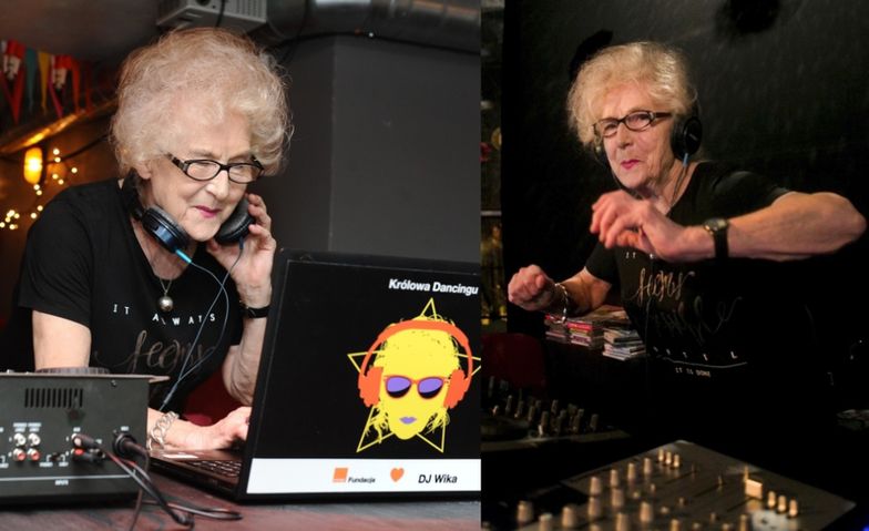 Wirgina Szmit to 78-letnia DJ Wika z Polski