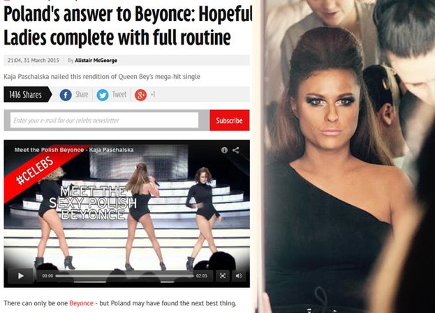 Brytyjskie media o Paschalskiej: "Oto POLSKA ODPOWIEDŹ NA BEYONCE!"