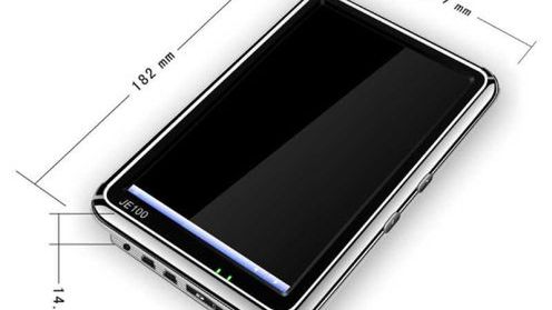 Czytnik e-książek z ekranem LCD i Windowsem CE 1