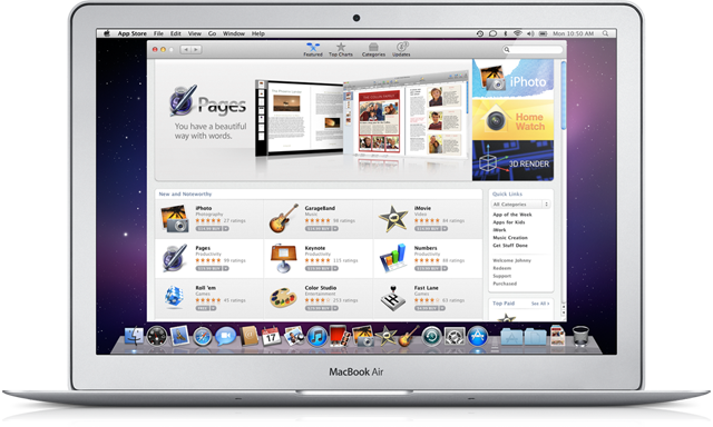 Mac App Store ruszy 6 stycznia