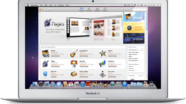 Mac App Store ruszy 6 stycznia 1