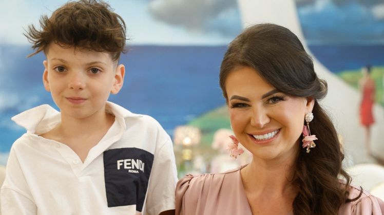 Maja Rutkowski porównuje stylizacje syna