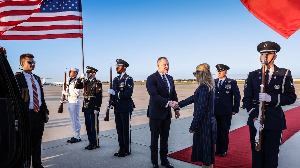 Karol Nawrocki w USA