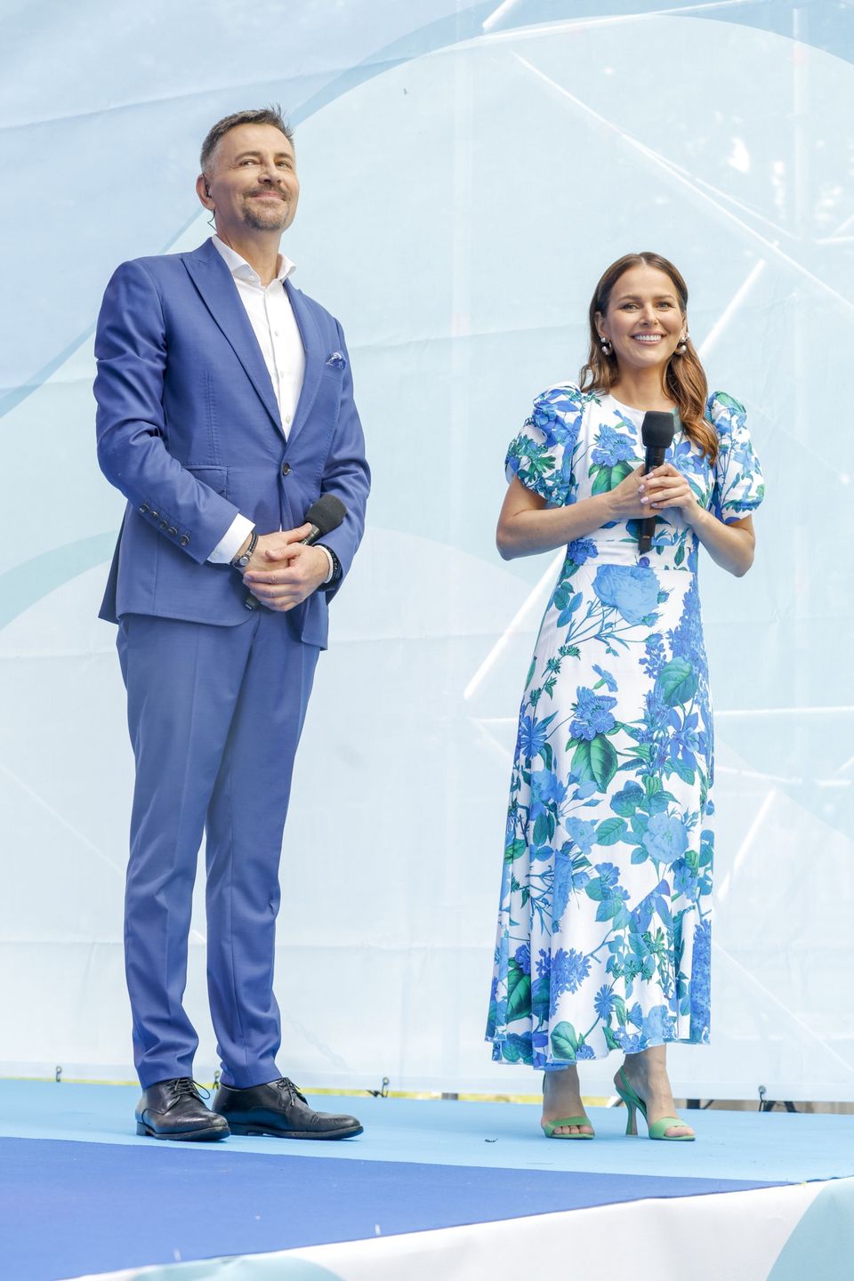 Paulina Sykut-Jeżyna i Krzysztof Ibisz.