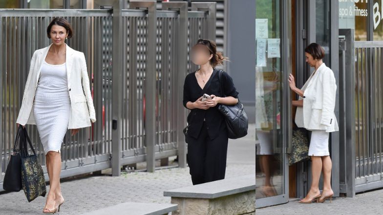 Anna Popek trenuje na basenie