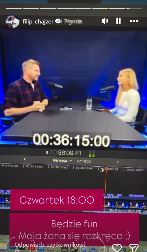 Filip Chajzer pokazał urywek nowego podcastu