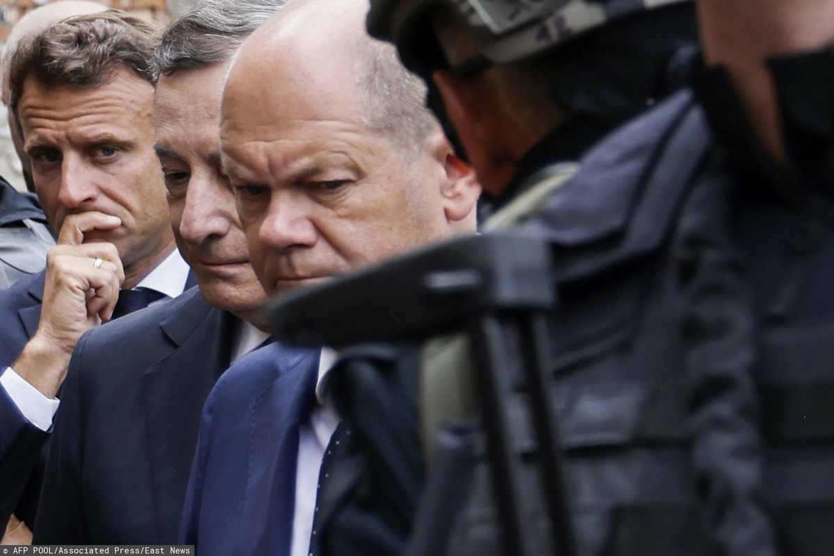 Macron, Draghi i Scholz