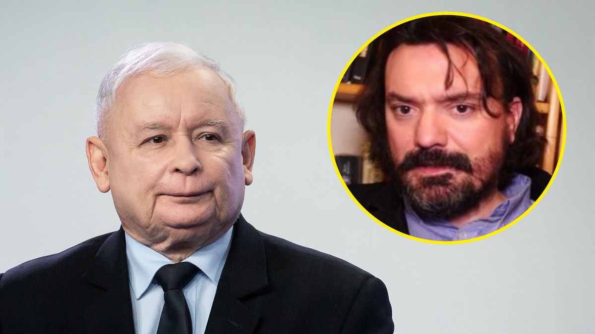 Jarosław Kaczyński i Jan Piński 