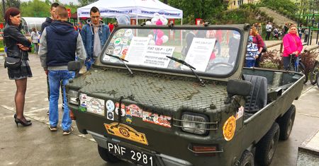 Fiat 126-P LPT, czyli polski prototyp amfibii