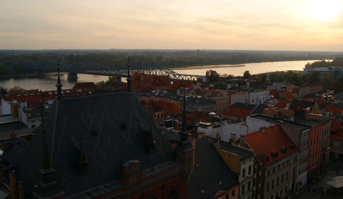 Toruń. Most w Toruniu