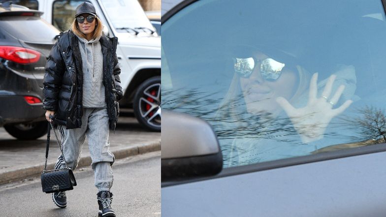 Ewa Chodakowska jeździ po mieście z torebką Chanel za 20 tysięcy i... bez tablicy rejestracyjnej