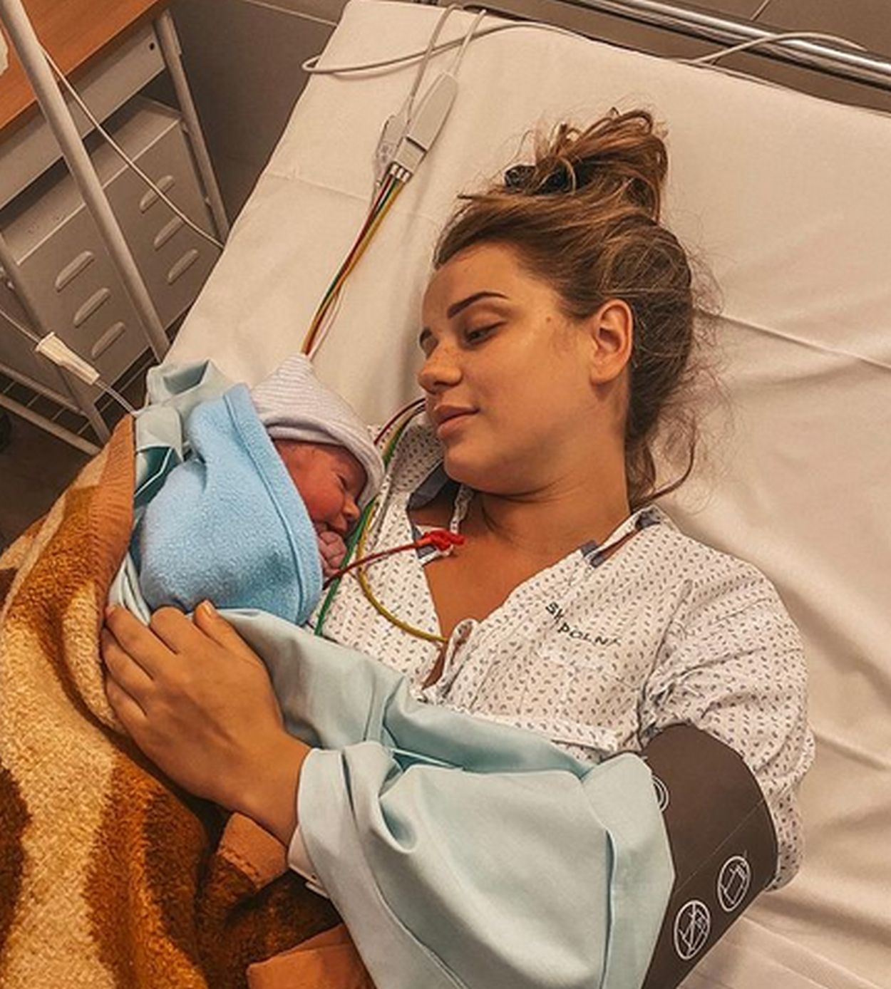 Julia Nowak z córką