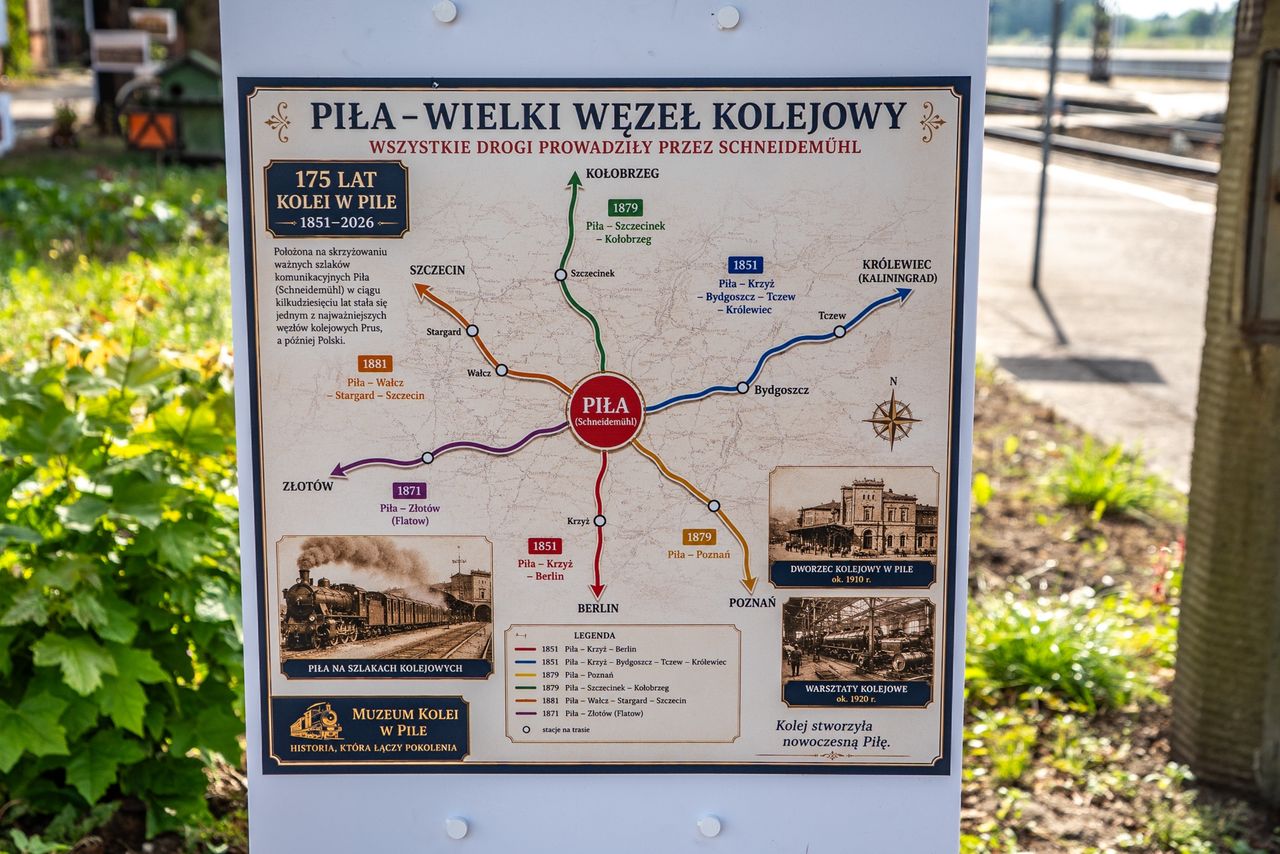 Otwarcie Muzeum Kolei w Pile