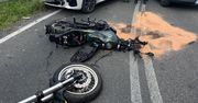 Wysoka: Motocykl zderzył się z BMW
