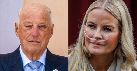 Stan zdrowia 89-letniego króla Haralda POGARSZA SIĘ! Księżna Mette-Marit przybyła do szpitala (FOTO)