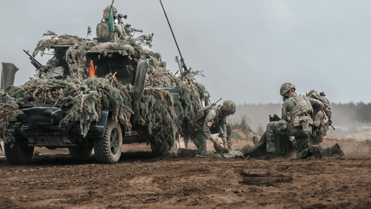 Niemieccy żołnierze wesprą Litwinów. Ich cele jest odstraszanie przeciwnika.