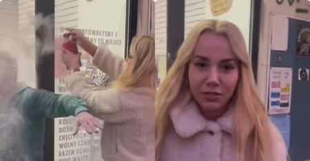 Zaatakowała gaśnicą aktywistów. Mamy reakcję policji i prawnika