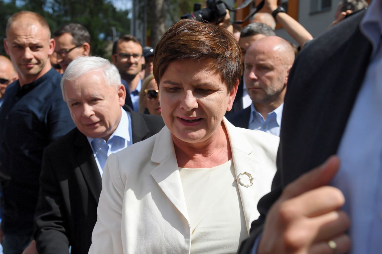 Kobieta prezydentem Polski? Kaczyński odpowiedział Szydło