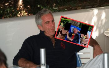 Jak on tam trafił? Hawking na zdjęciach z akt Epsteina