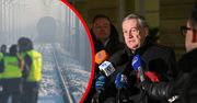 Wykolejenie pociągu na Mazowszu. Wiceszef MSWiA o przyczynach