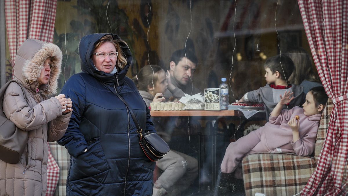 Na zdjęciu ulice w Moskwie