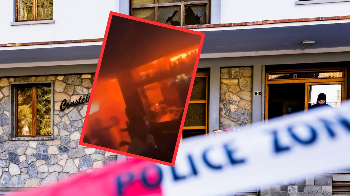 Pożar w Szwajcarii. Ratownik zabrał głos