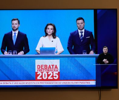 Afera na debacie z prowadzącą z TVP. "To było nie na miejscu"