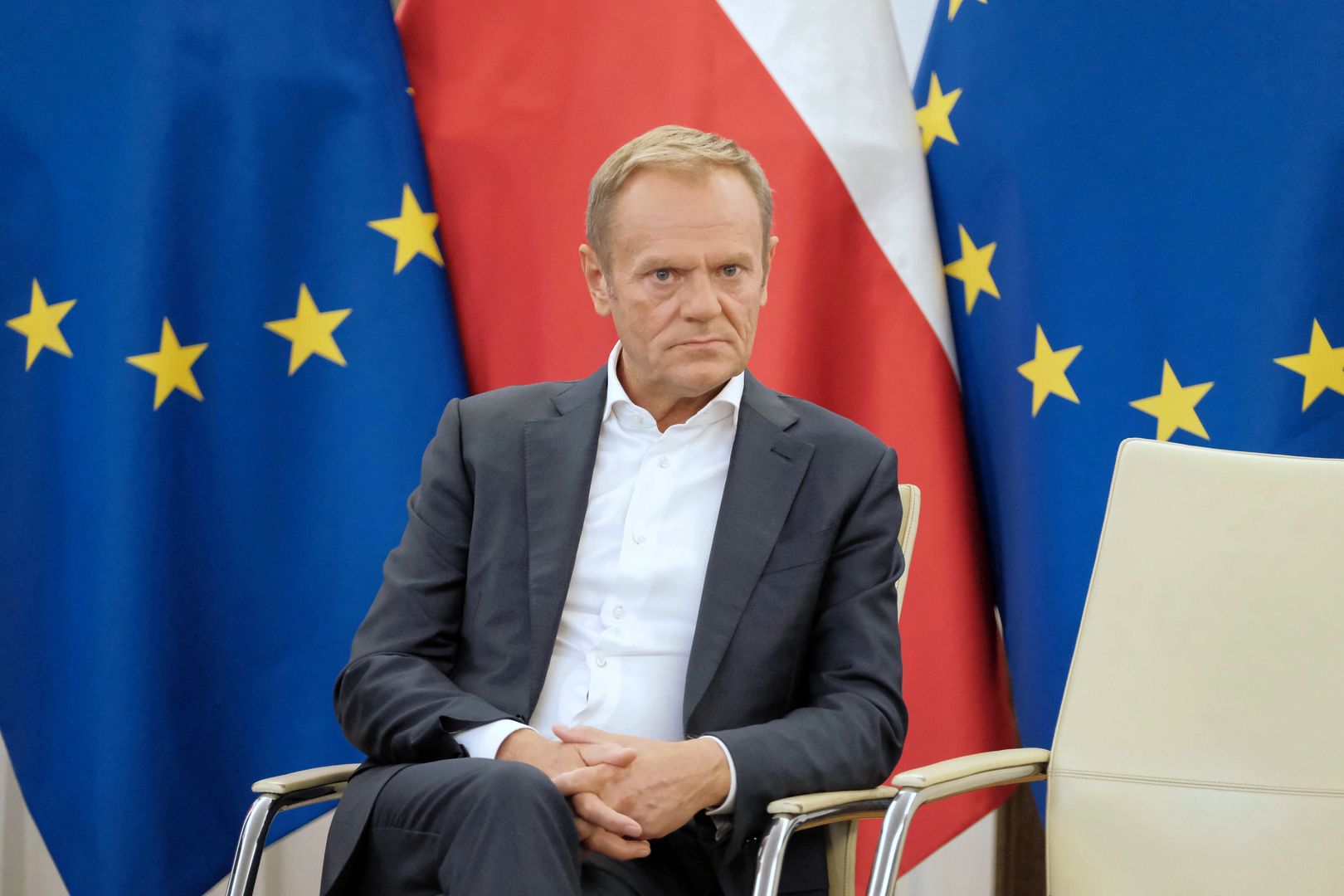 Tusk sam wrzucił to zdjęcie. "Nawet paparazzi nas nie zniechęcili"