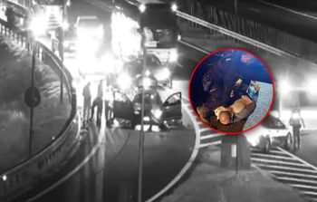Zatrzymanie Rosjan na A2. Wpadli przez plecak i monitoring